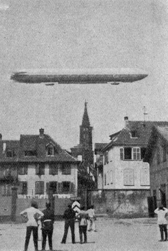 Zeppelinflug Straßburg