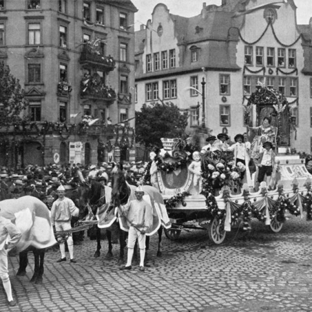 Turnfest Frankfurt 1908 Festzug Schnörckel