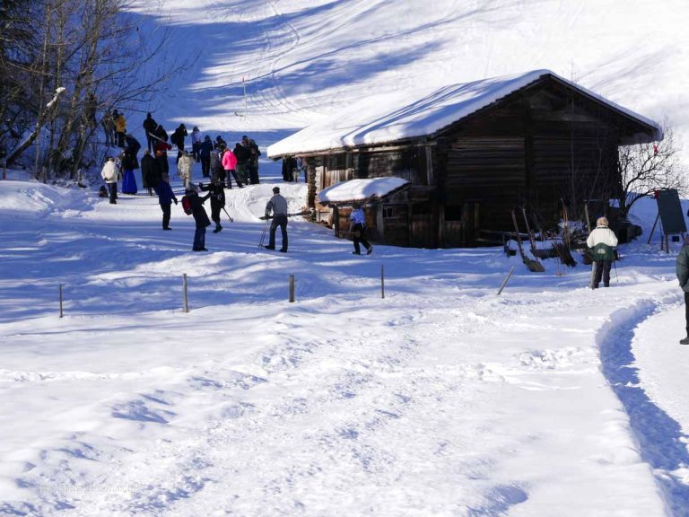 Location des Abfahrtsrennens