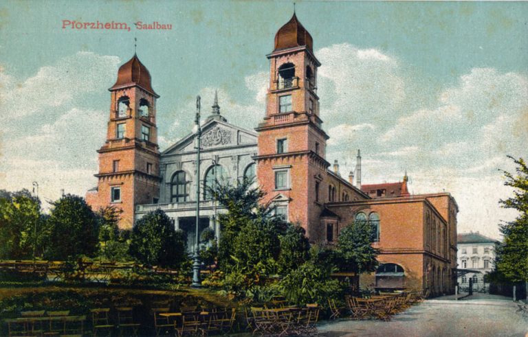 der Saalbau (existiert nicht mehr)