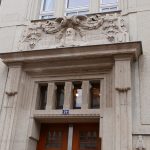 Eingangstür des Antiquariats Hiersemann