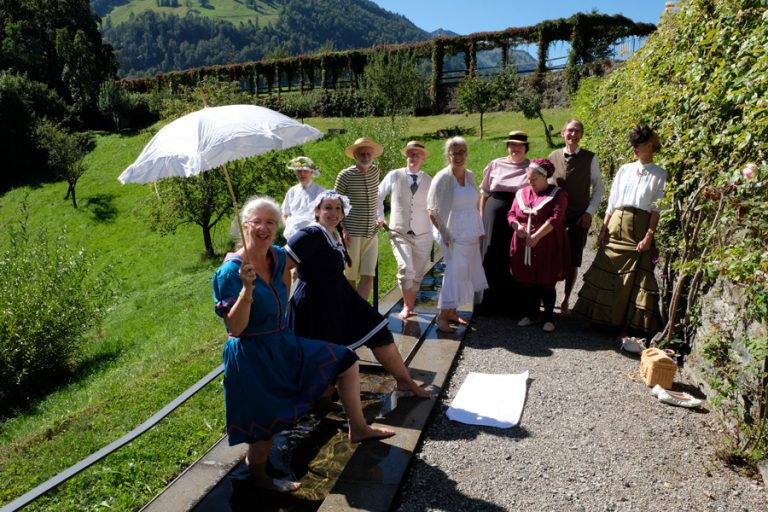 Willkommene Entspannung nach dem Tanzen -