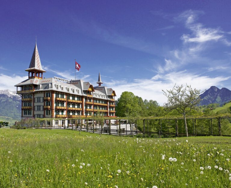 Schönes Hotel in der Schweiz