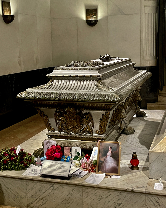 Sarg Kaiserin Elisabeth Kapuzinergruft